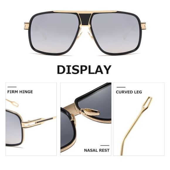 Men’s Aviator Sunglasses - Picture 5 of 5